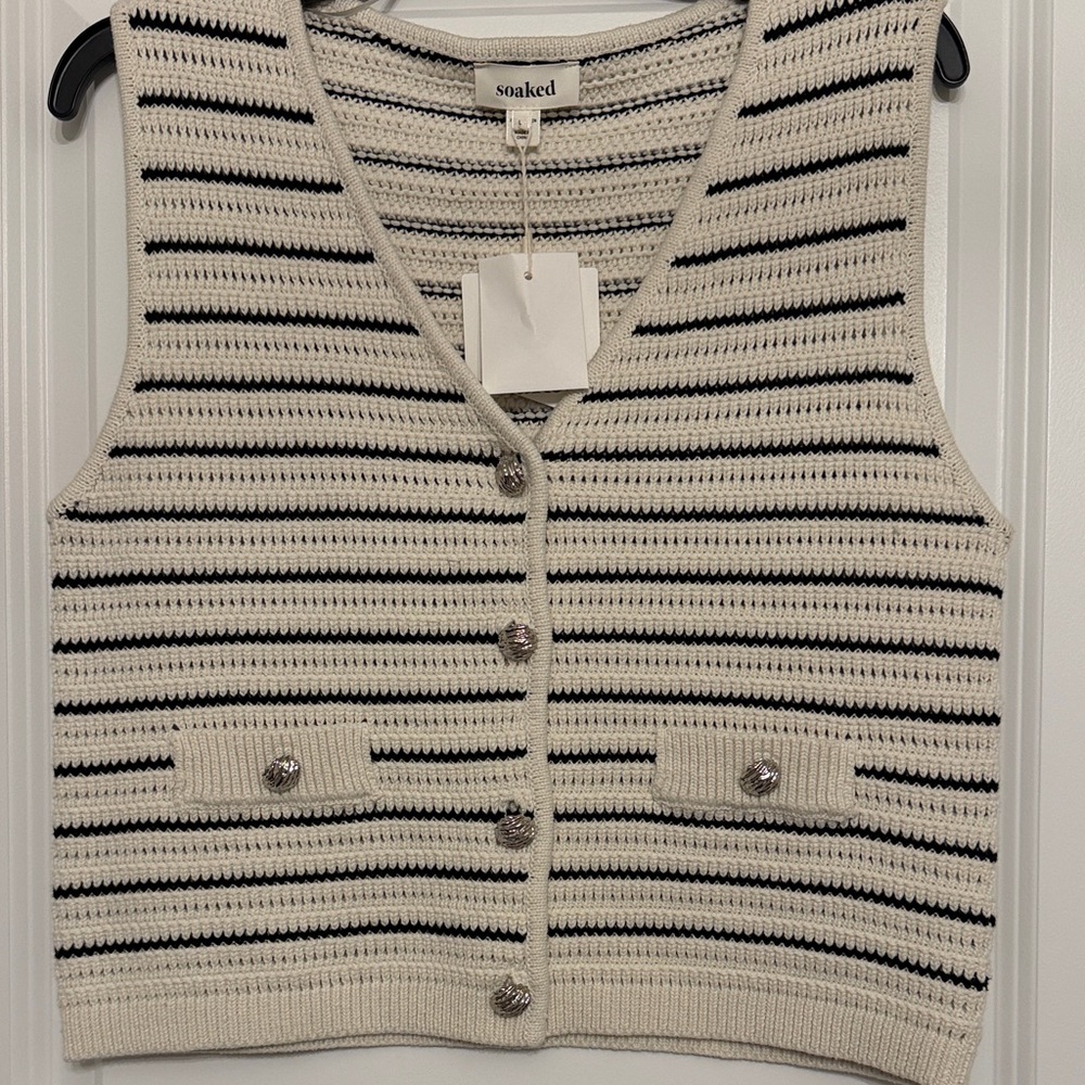 Soaked in Luxury vest in size large